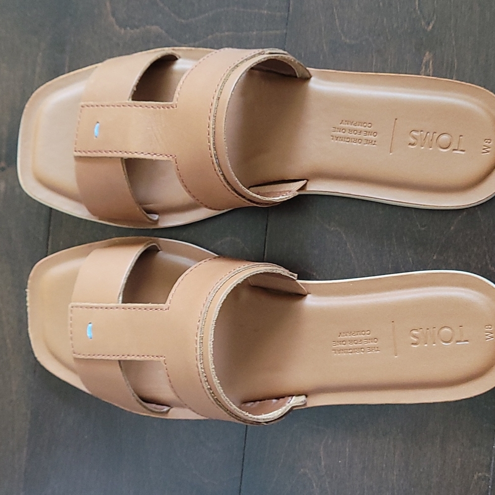 Toms Seacliff Sandals Tan 8